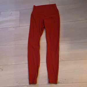 Align 28” Leggings - Cayenne